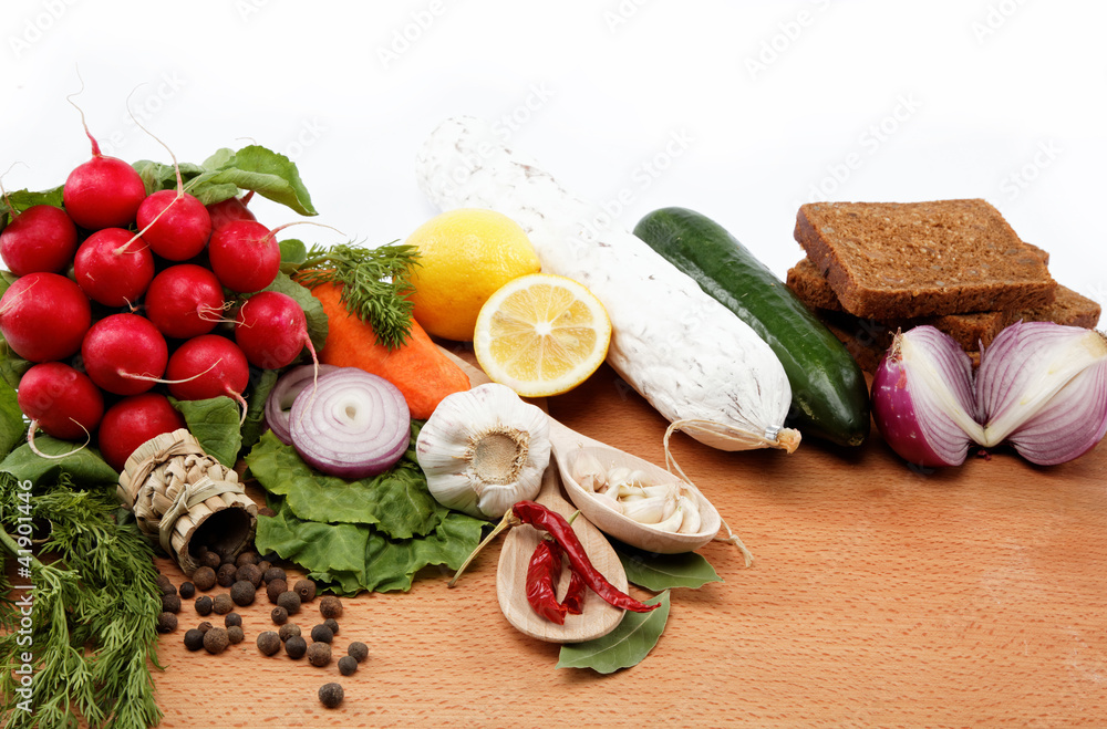 Healthy food. Fresh vegetables and fruits on a wooden table. Healthy food. Fresh vegetables and fruits on a wooden table.
