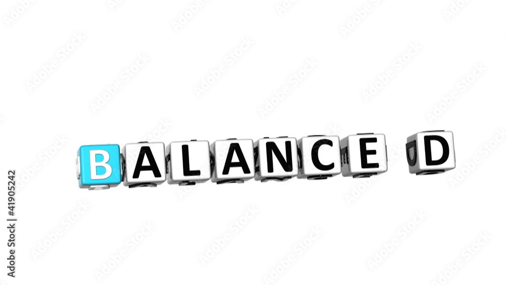 3D Balanced Health Diet Crossword on white background 3D Balanced Health Diet Crossword on white background
