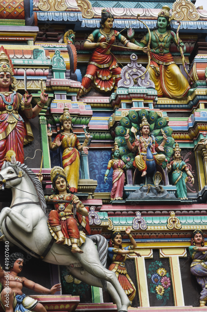 Hinduistische Tempelfiguren
