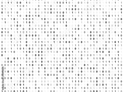 Binary code screen