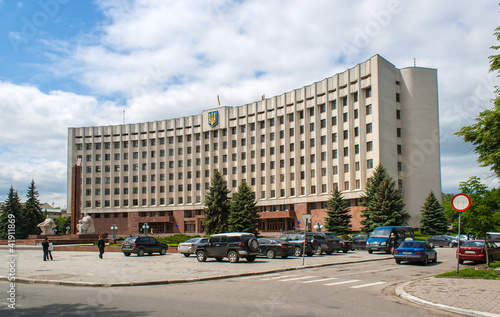 Wallpaper Mural Ivano-Frankivsk State Administration Building. Ukraine Torontodigital.ca