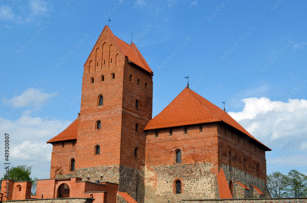Trakai Castle XIV, XV century architecture