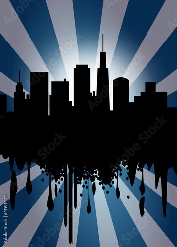 Silhouette - Stadt