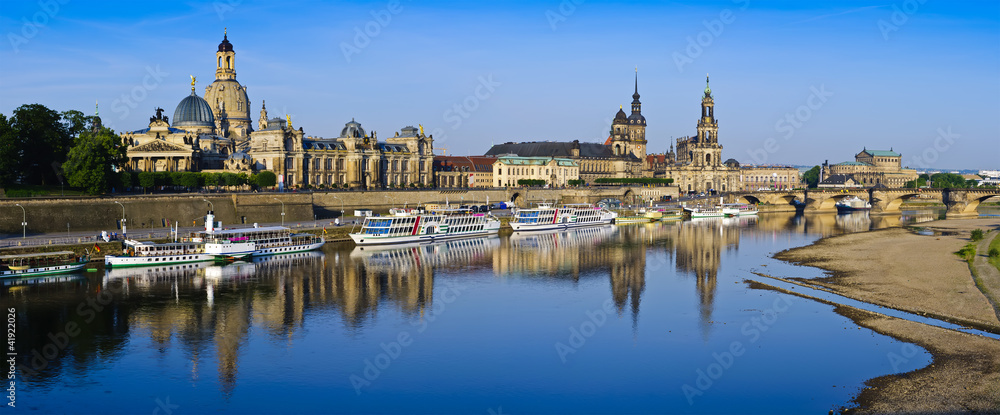 Dresden city panorama