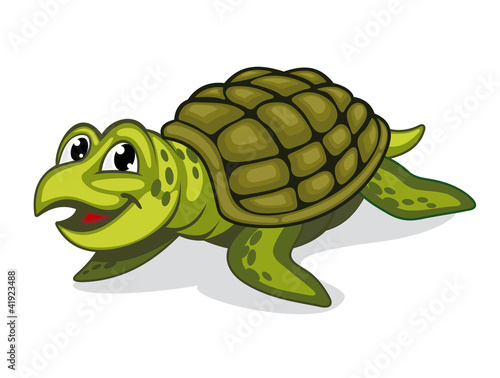 Green turtle reptile