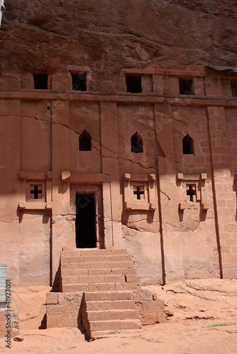 Eglise à Lalibela, Ethiopie photo