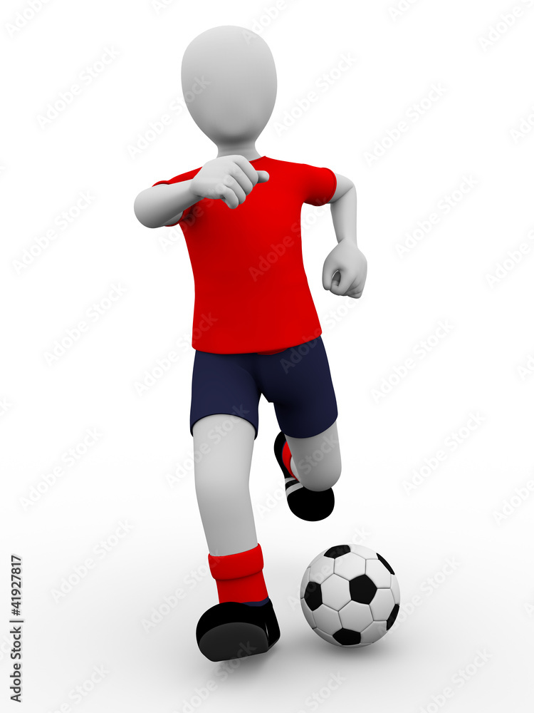Soccer kick Soccer kick