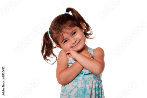 Cute toddler girl