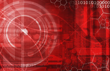 Dark red technical background