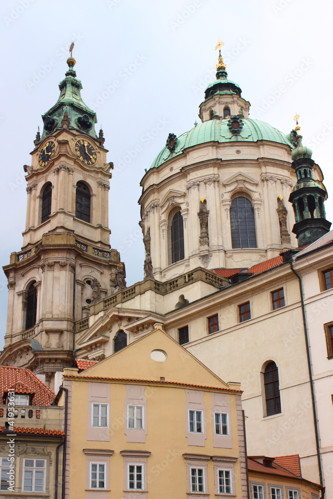 Basilica in Prague, Czech Republic.