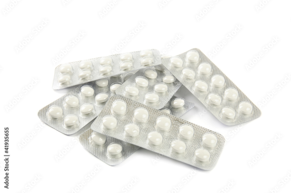 Packages with tablets Packages with tablets