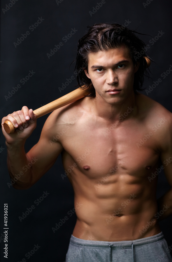 Guy with bat Guy with bat