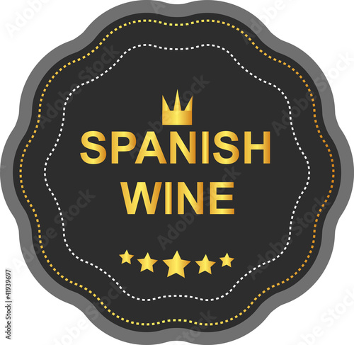 LABEL SPANISH WINE