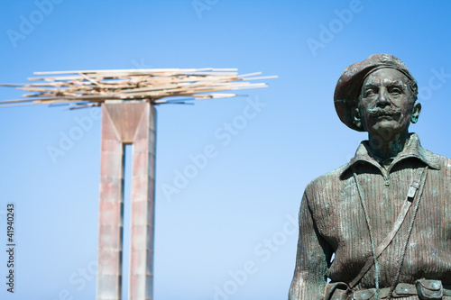 G. Grivas, liberation movement leader (Chloraka, Cyprus)