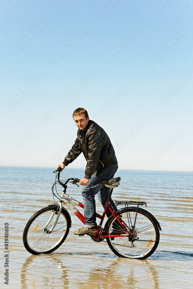 Man at the sea. Man at the sea.