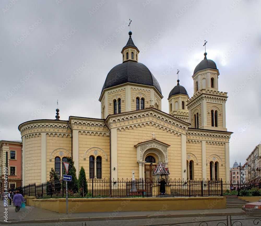 Church of Saint Paraskevi. Chernivtsi, Ukraine. Built 1860