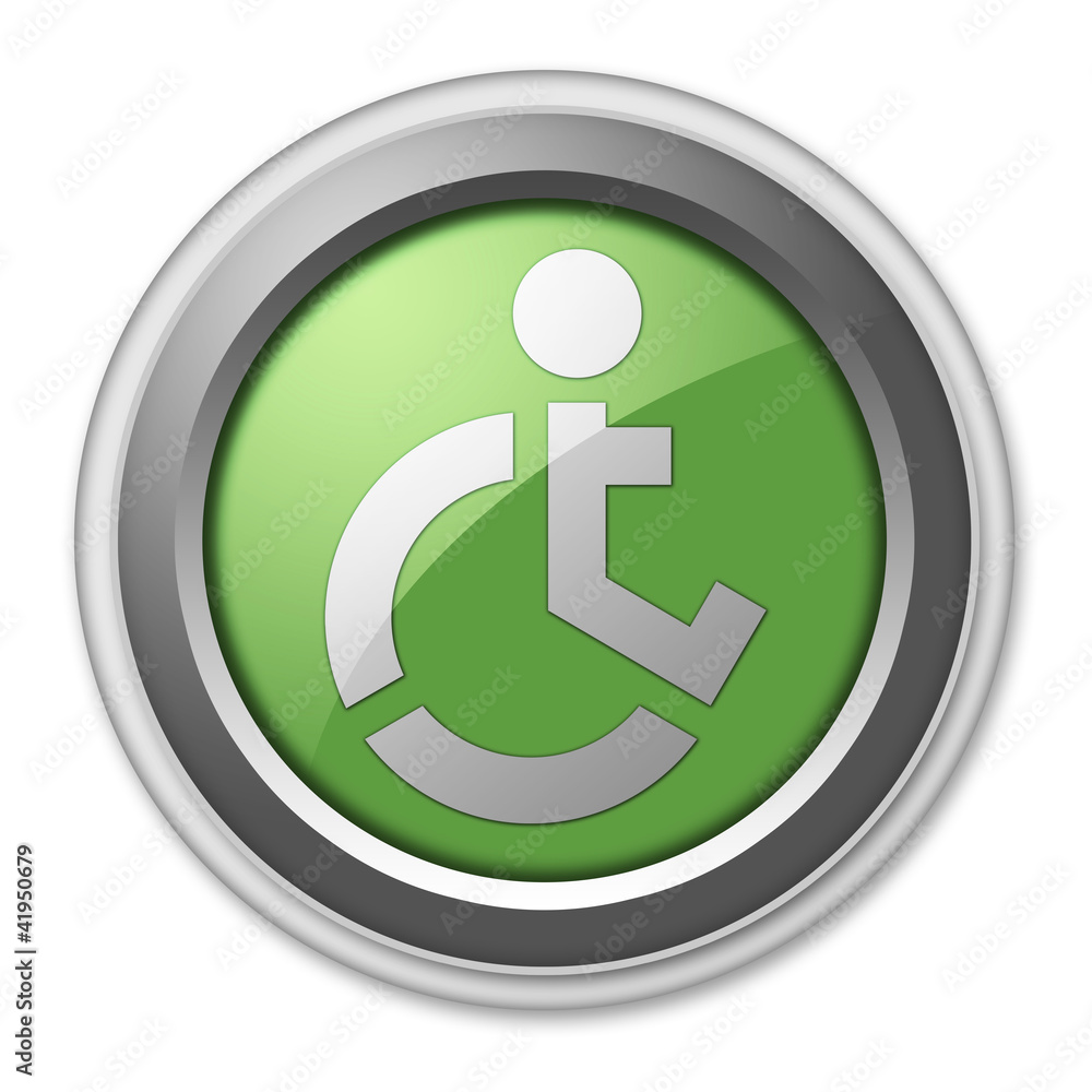 Green 3D Style Button Green 3D Style Button