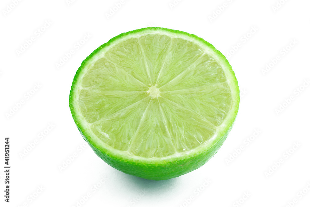 Half of lime