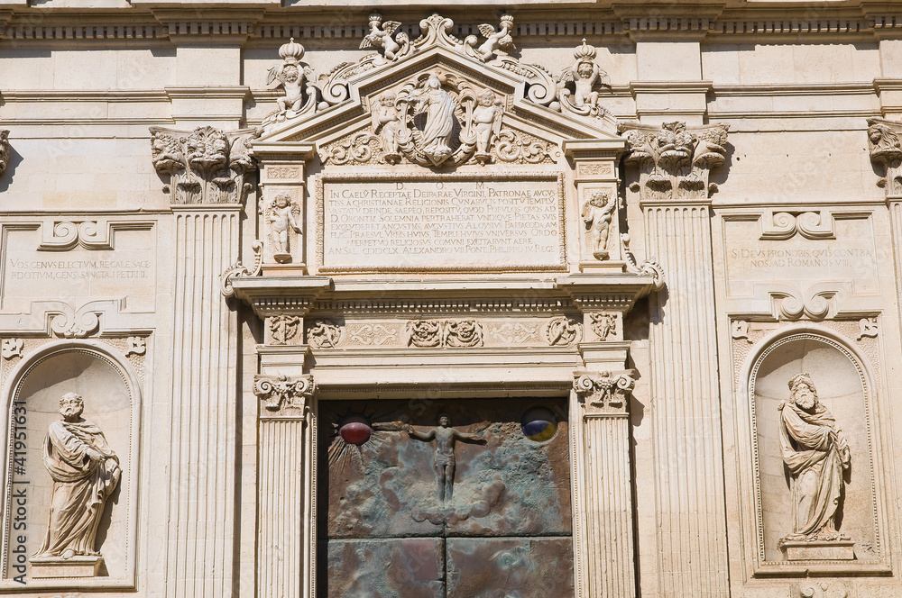 Fototapeta premium Cathedral of Lecce. Puglia. Italy.