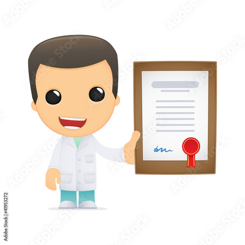 funny cartoon doctor