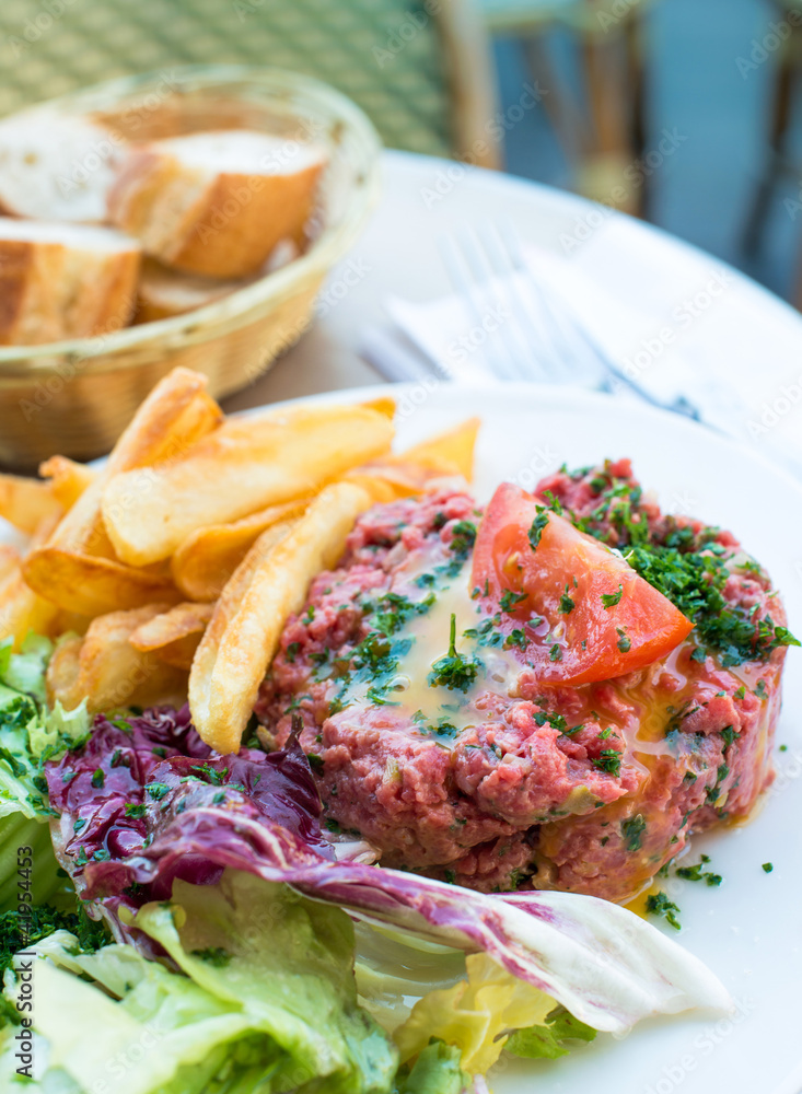 Raw beef Raw beef