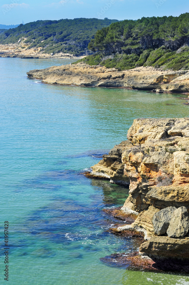 Fototapeta premium Tarragona coast, Spain