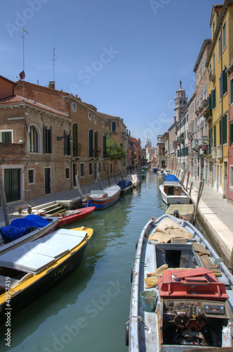 Canals in Venice  Italy