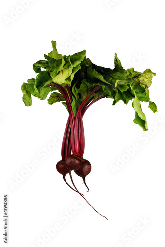 Three beets floating