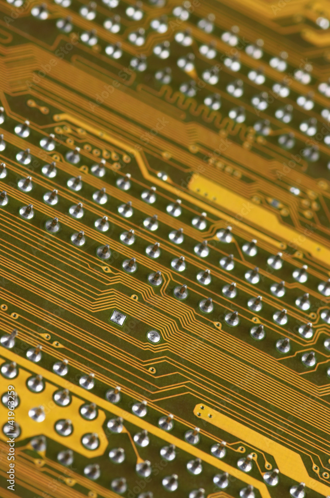 Circuit board close-up