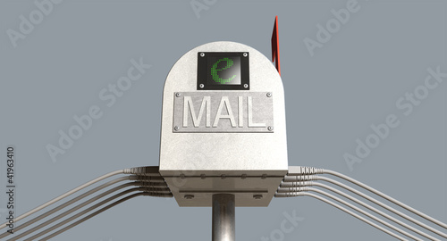 Retro Email Postbox
