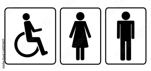 piktogramm toilettensymbol