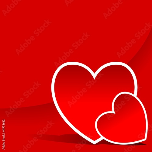Abstract Hearts - Backgroun...