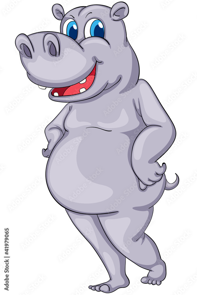 Obraz premium Hippo