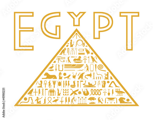 Pyramid of the hieroglyphs