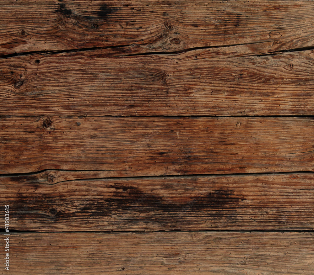 Wand eines Holzhauses Wand eines Holzhauses