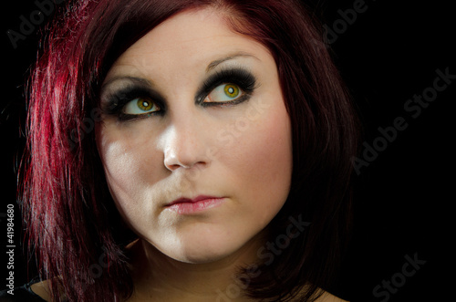 Wallpaper Mural Pretty girl with red hair Torontodigital.ca