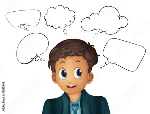thinking man