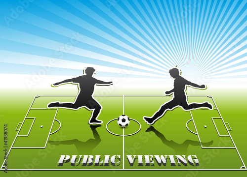 Public Viewing Flyer