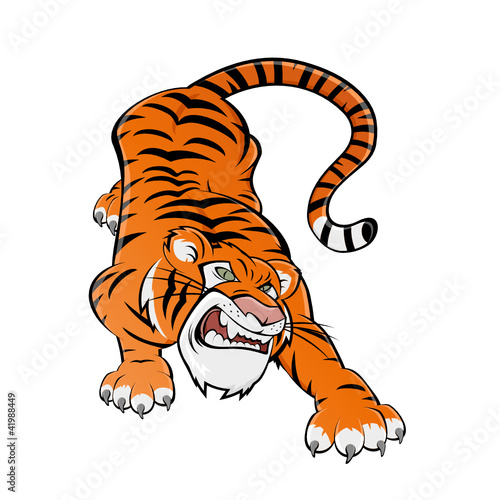 tiger cartoon