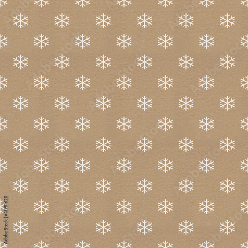 vintage paper with snowflake pattern