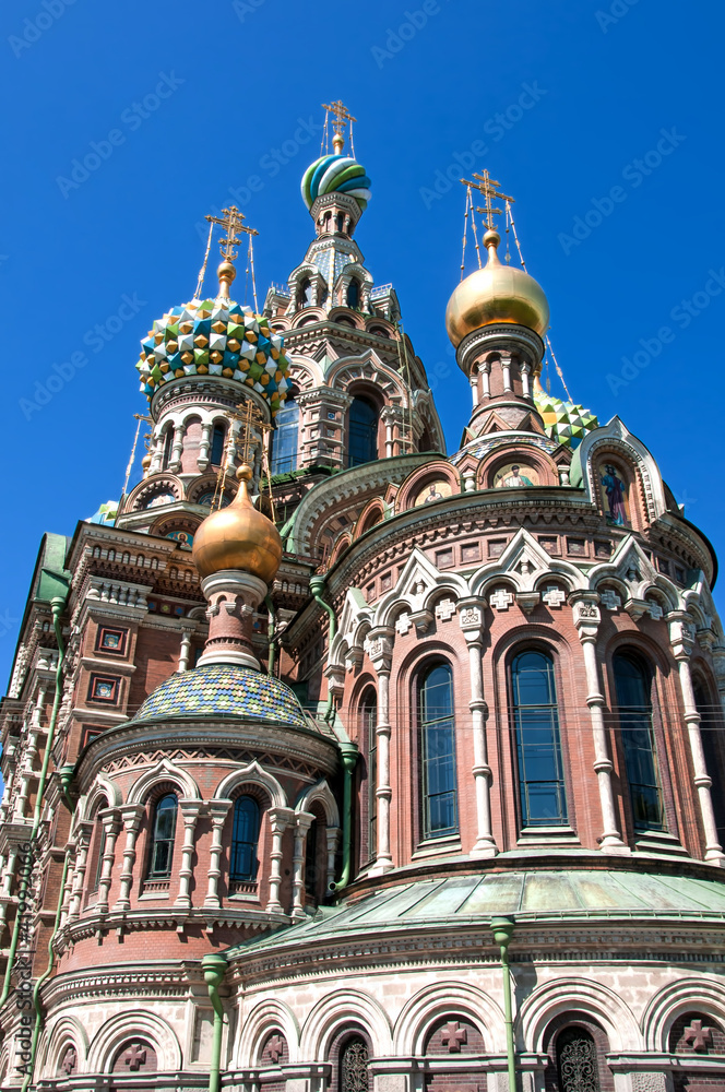 Church of The Savior on Spilled Blood in Saint-Petersburg