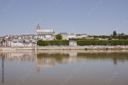 The city of Blois in the Loire Valley of France