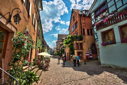 Fotografía Riquewihr , Alsace (Fr) .