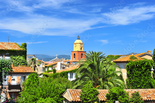 Beautiful landscape of Saint Tropez