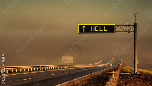 фотографія Road to hell