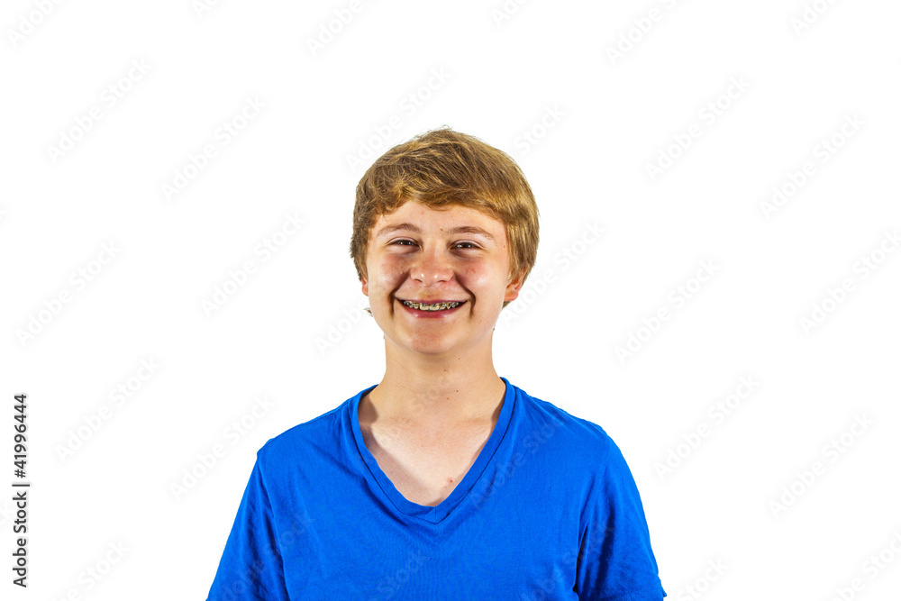 happy boy in blue shirt laughing happy boy in blue shirt laughing