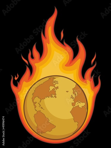 Burning Desolated Earth