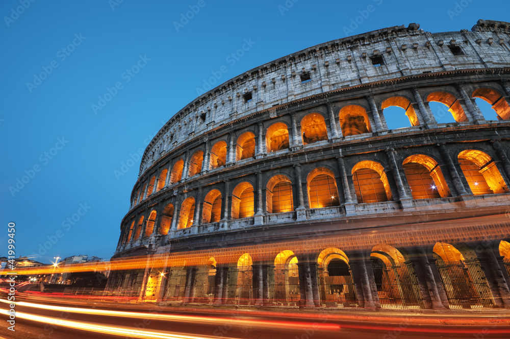 The Colosseum in  Rome - Italy