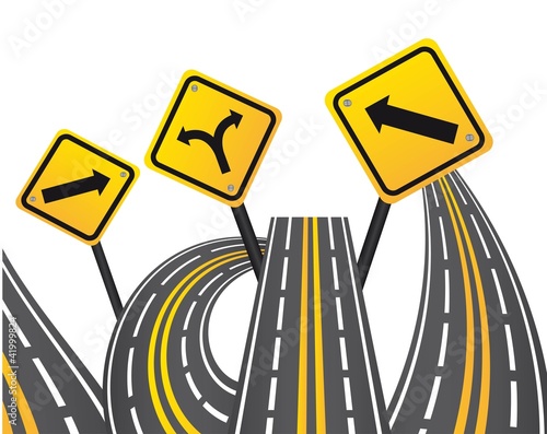 yellow signs