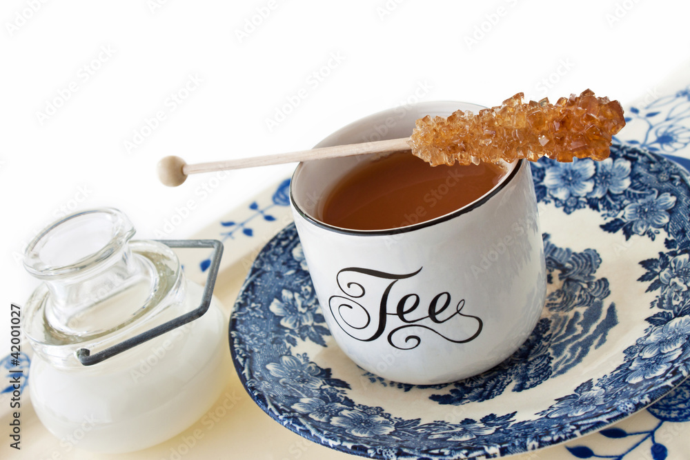 Ostfriesen -Tee mit Sahne Stock Photo | Adobe Stock